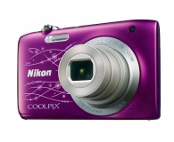 Nikon COOLPIX S2800 fioletowy z ornamentem - 1450815 - zdjęcie 2